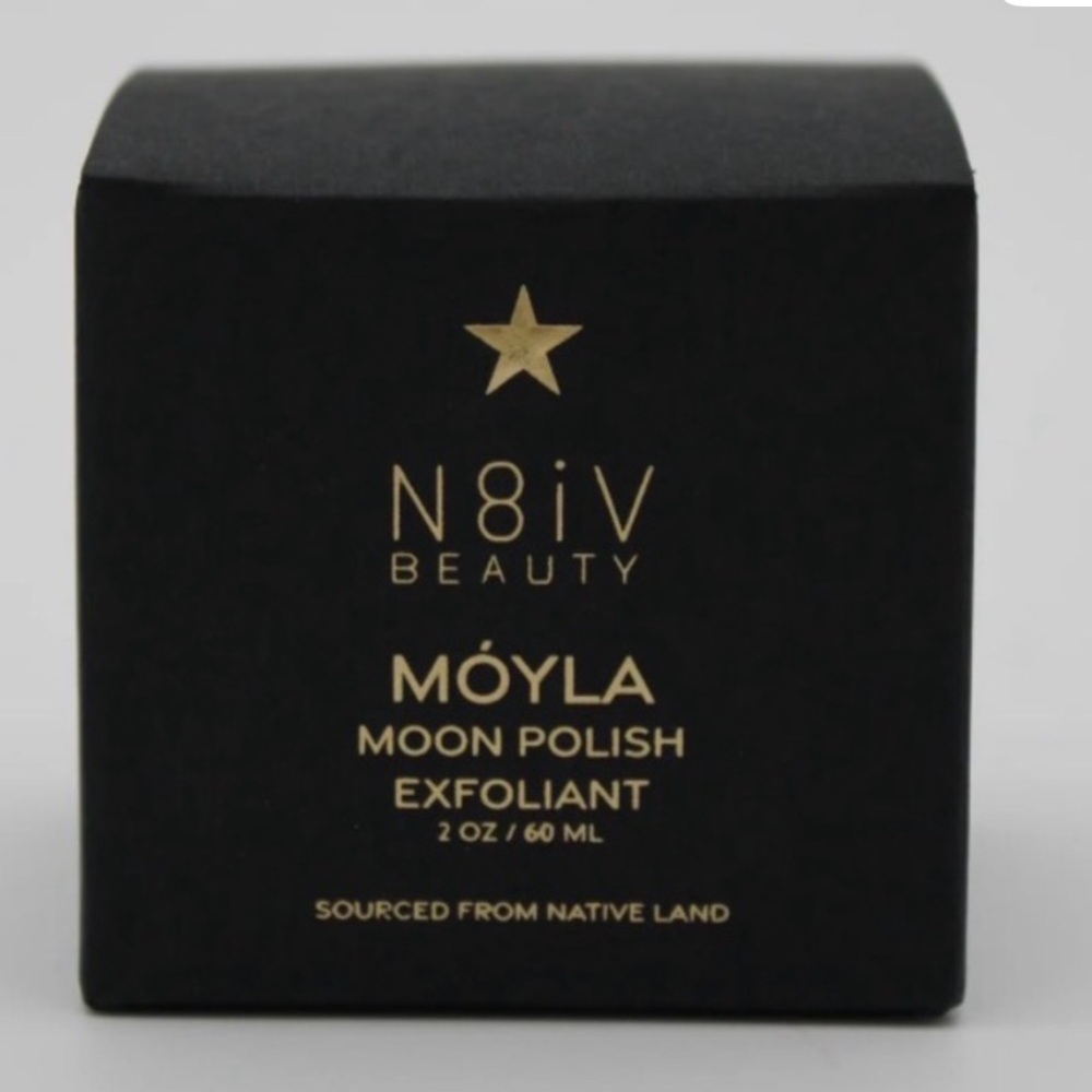 💗 n8IV beauty MÓYLA (MOON) polish exfoliate & moisturizing sleep mask